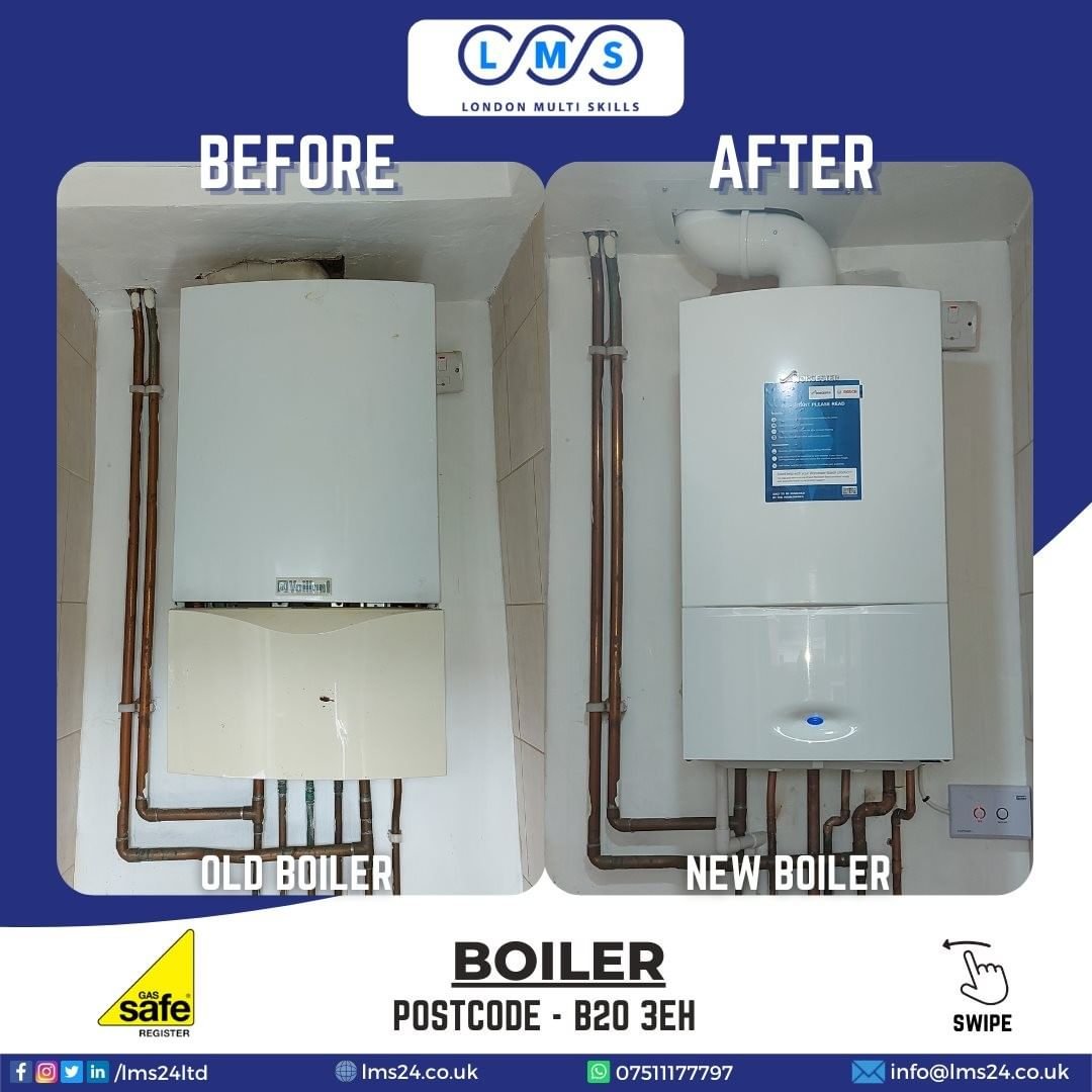 B20 3EH Boiler Before After